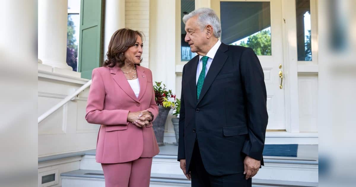 López Obrador desayuna con Kamala Harris, a quien llama su "amiga" - MCV  Noticias