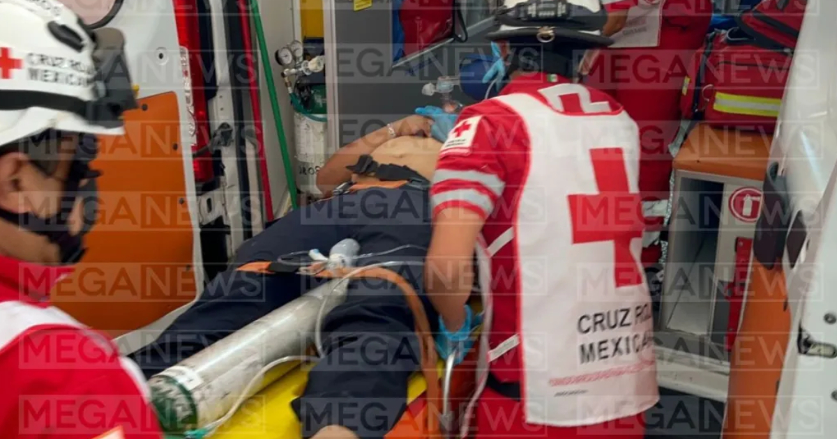 Balean a bombero en estación de Cancún; estaba amenazado