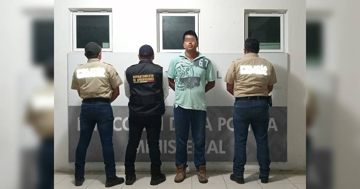 Detenido en Chetumal un individuo buscado por homicidio en Campeche