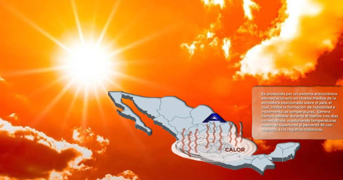 Inicia la tercera onda de calor en México