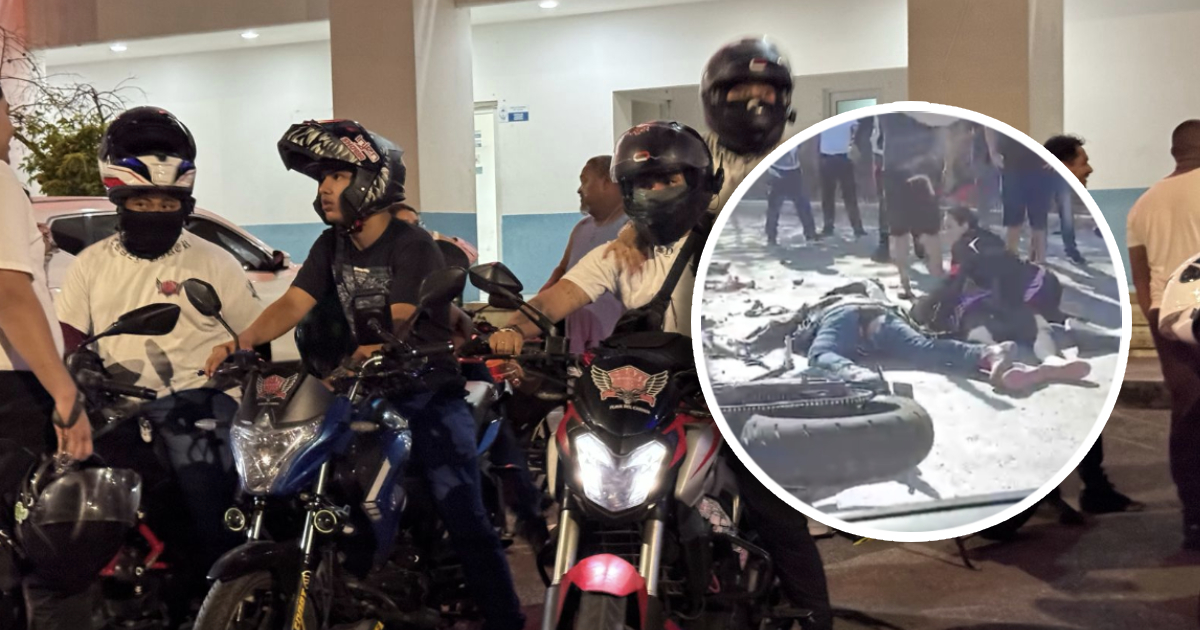 Protestan motociclistas ante la Fiscalía para exigir cárcel a responsable de fatal accidente en Playa del Carmen