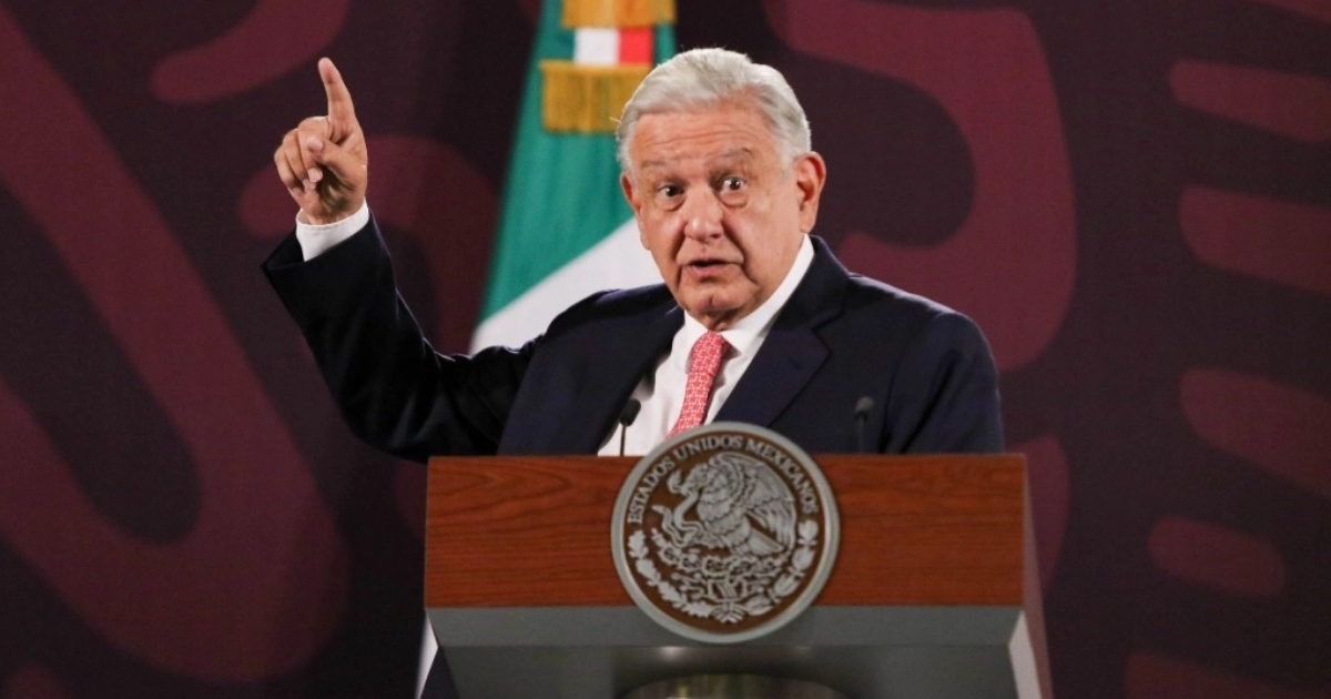 Foto del presidente AMLO