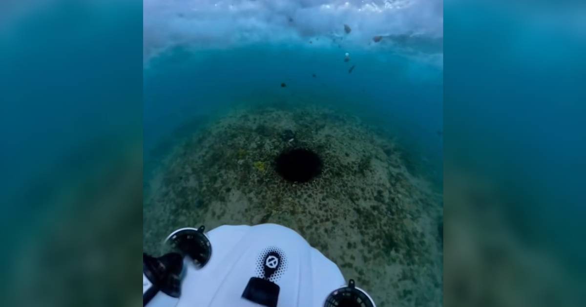 Imagen del Ojo de agua de cozumel