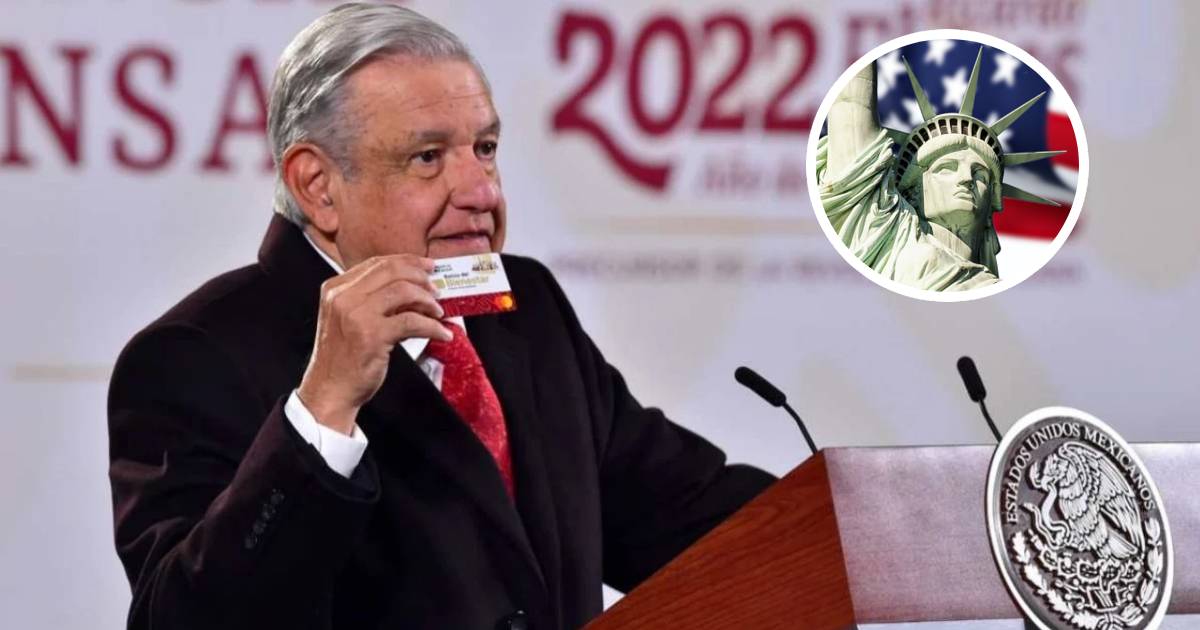 Adultos mayores mexicanos en EE.UU. pueden cobrar la Pensión del Bienestar, asegura AMLO