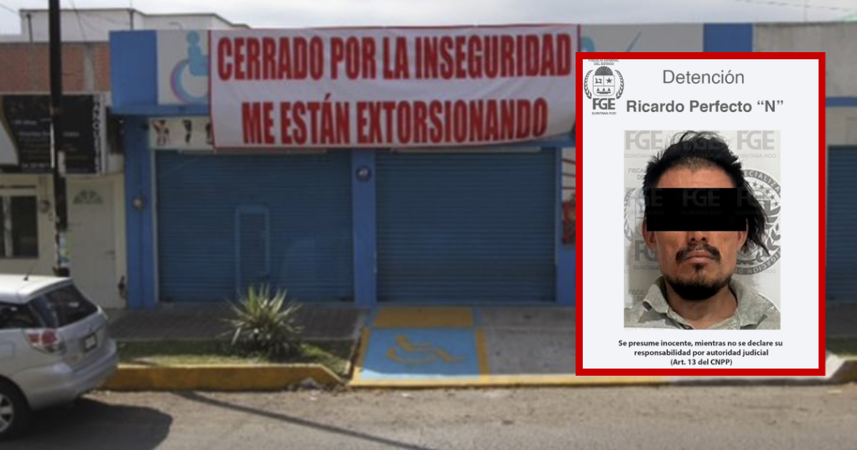 Cae banda de extorsionadores en Puerto Morelos