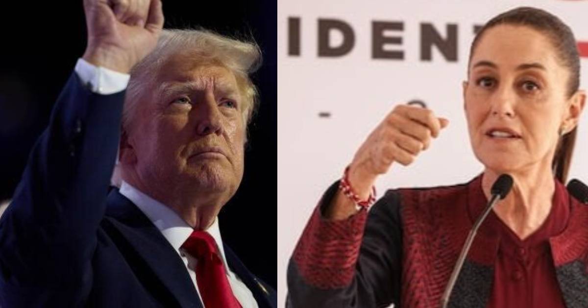 Claudia Sheinbaum rechaza que México esté ‘petrificado’ ante los cárteles como asegura Trump