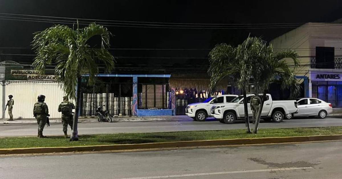 Decomisan más de dos mil dosis de drogas en bar de Playa del Carmen