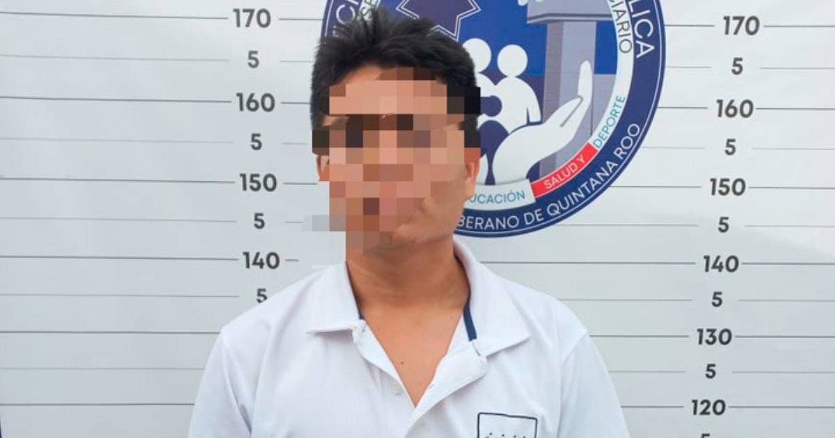 Imagen del detenido