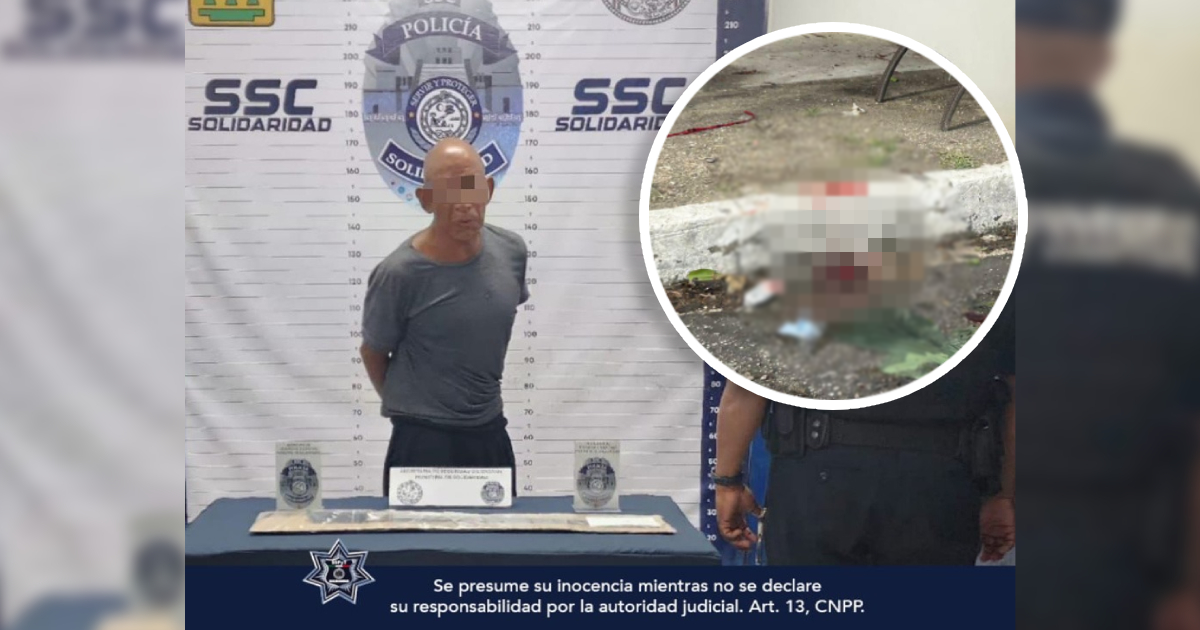 Detenido luego de asesinar machetazo a otro hombre