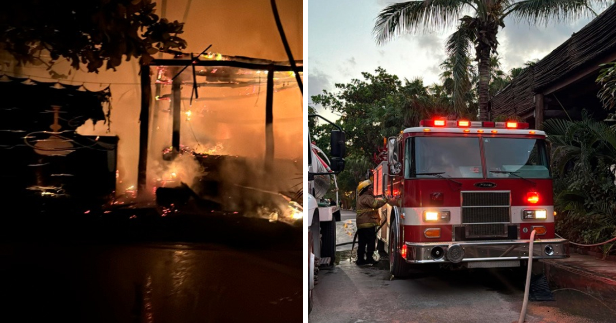 Imagenes del incendio