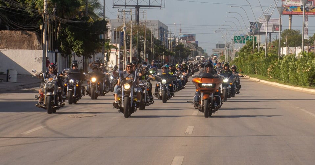 motociclistas se oponen a la nueva ‘Ley chaleco’ en Quintana Roo