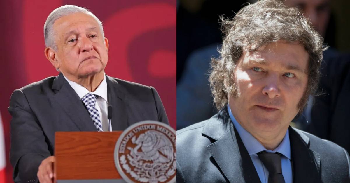 AMLO rechaza recibir a Javier Milei