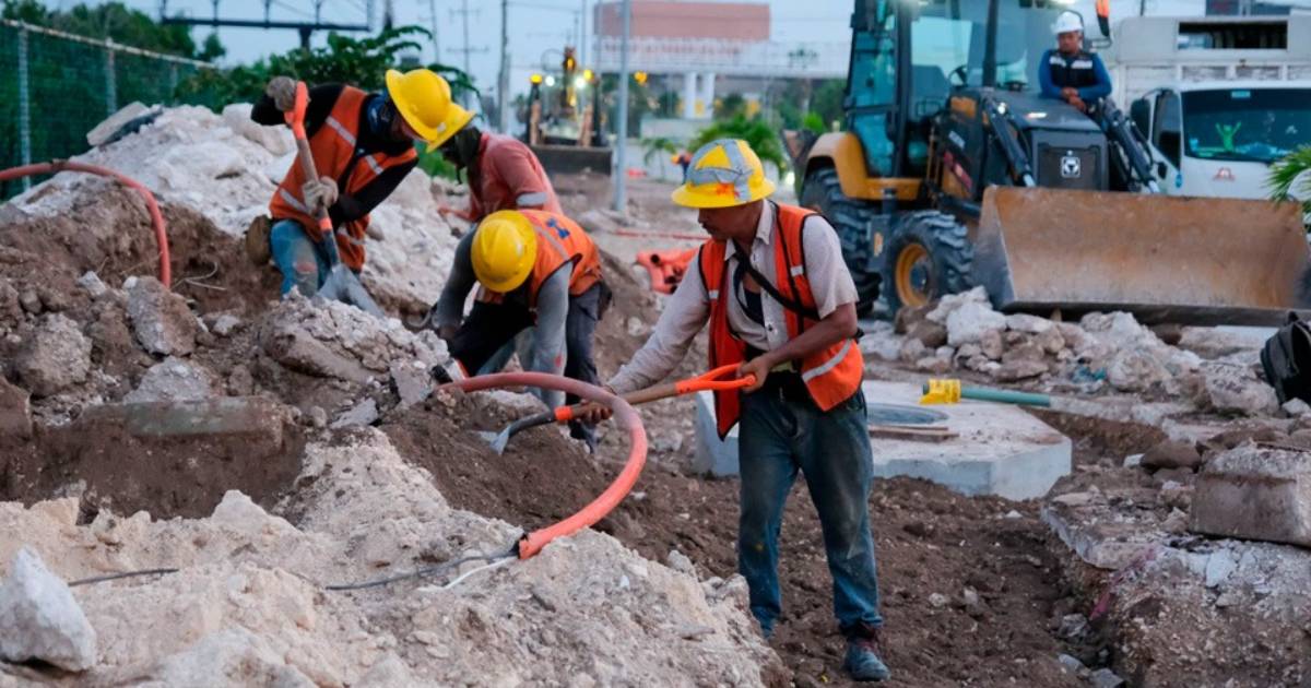 Avanzan 60% de instalación del cableado subterráneo en la Colosio