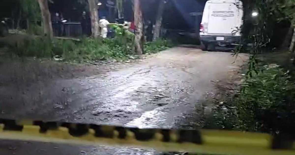 Asesinan a una persona en Las Torres