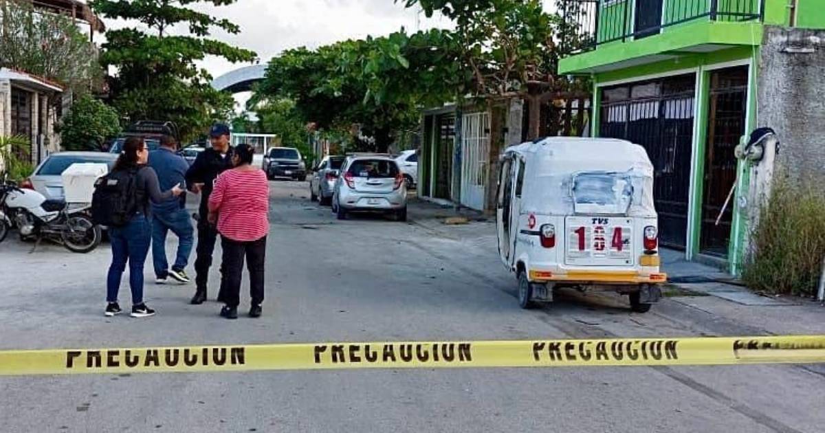 Dispararon en repetidas ocasiones contra vivienda en Playa del Carmen