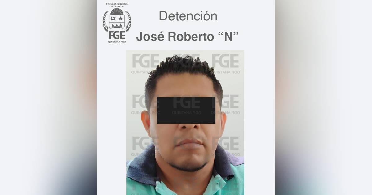 Detención de José Roberto por abuso sexual en Cancún