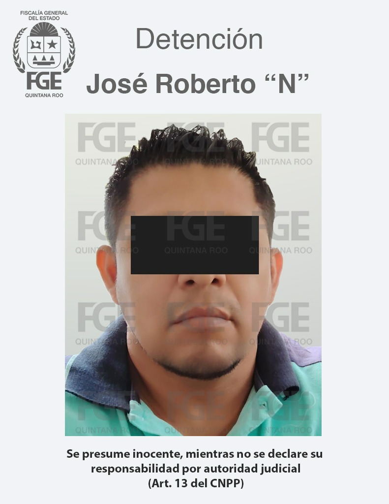 Detención de José Roberto por abuso sexual en Cancún