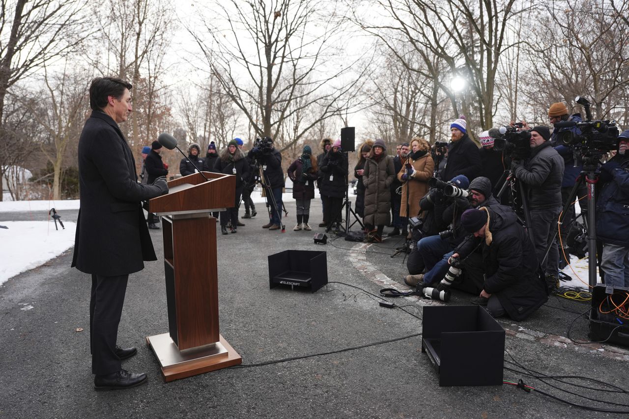 Trudeau anunció su renuncia como primer ministro