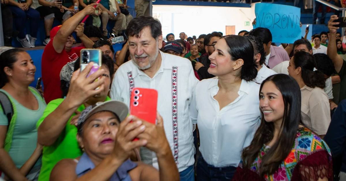 Noroña apoya cambio de nombre en Playa del Carmen